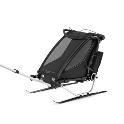Cyklovozík Thule Chariot Sport 2 single Black + bike set + kočíkový set + bežecký set - Image 6